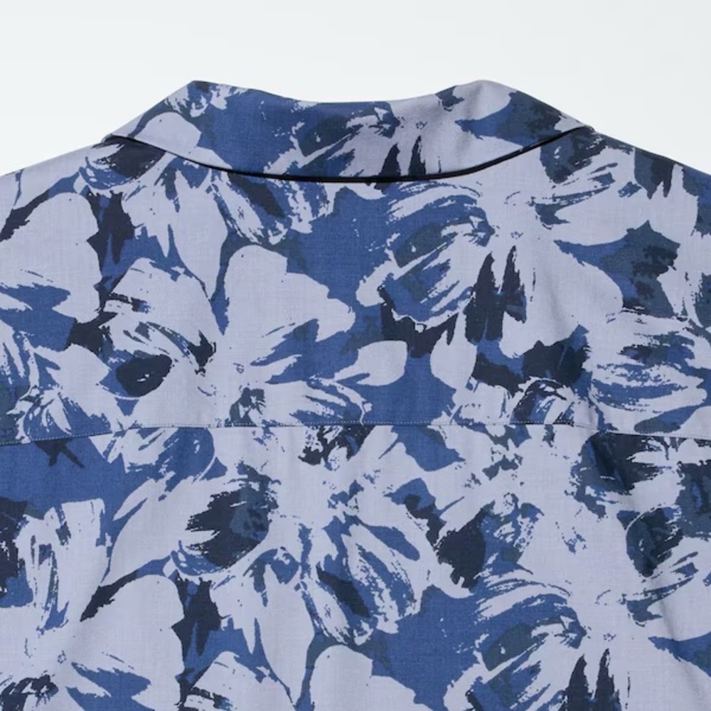 Uniqlo Open Collar Shirt - Picture 6 of 7